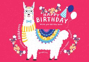 Happy Birthday Animals Vol 3 Vector
